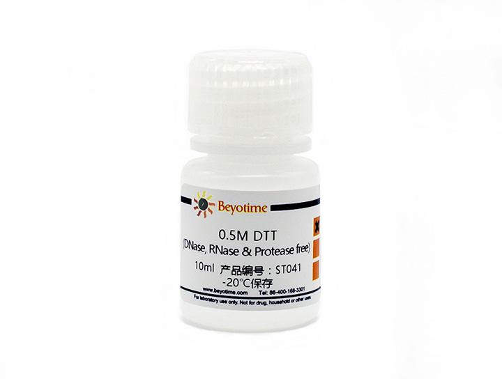 0.5M DTT (DNase, RNase & Protease free)